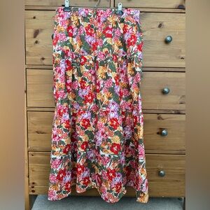 Joe Fresh floral skirt